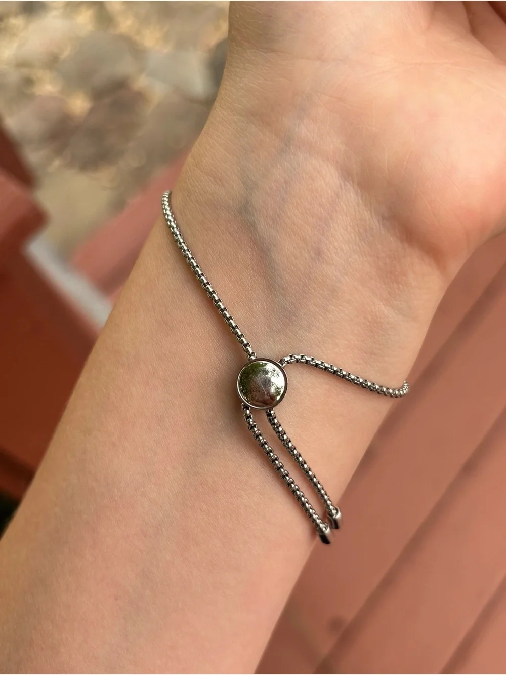 Michael Kors Silver Heritage Bracelet with Heart Charm